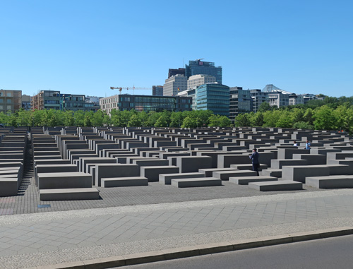 Holocaust Memorial in Berlin Germany