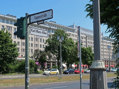 DDR Architecture along Karl Marx Allee