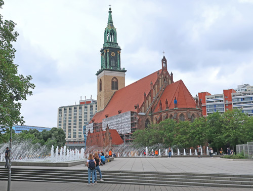 Marienkirche in Berlin Germany