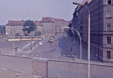 Tram in East Berlin