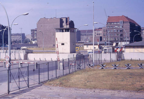 Berlin Wall Crossing